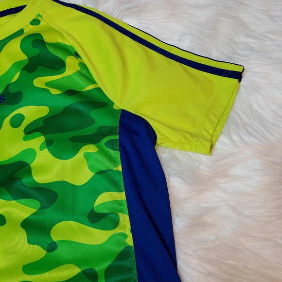 π¨Saleπ¨ Adidas Climalite Soocer/Futbol Jersey - Picture 3 of 7